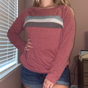 red long sleeve